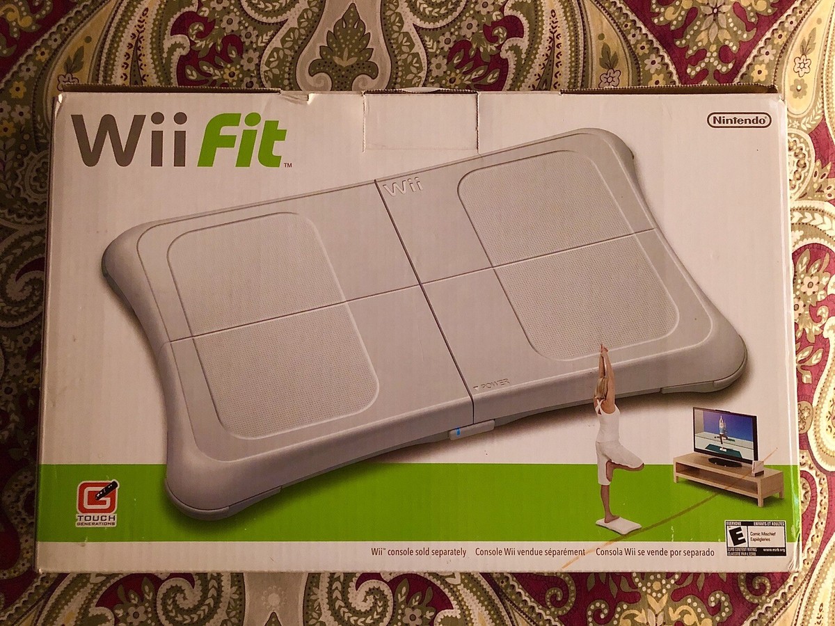 Nintendo Wii Fit Plus Game with Balance Board Home Fitness