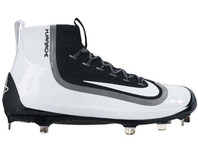 Aprobación Atento romántico Nike Air Huarache 2kfilth Elite Mid Baseball Metal Cleats White Black Size  8 for sale online | eBay