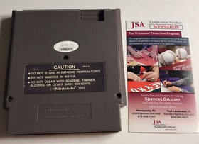 VAL KILMER Signed TOP GUN MAVERICK NES Game Cartridge Autograph JSA COA Cert