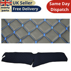 for Scania R S 2017+ Next generation Black/BLUE Eco Leather Dashboard Panel Mats