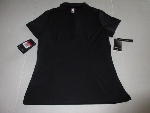 Nike Milwaukee Bucks NBA Golf Polo Black 864552-323 Women's Large **NEW** - Picture 4 of 5