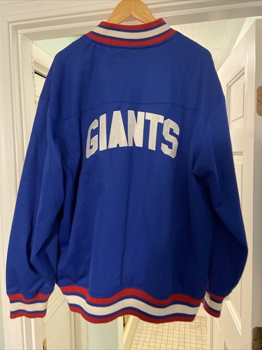 Mitchell & Ness New York Giants Adult Zippered Track Jacket XL🔥Price CHG🔥 - Picture 5 of 10