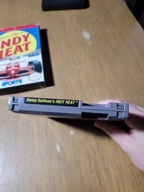 Danny Sullivan's Indy Heat - Nintendo NES *With Box* *No Manual* *Tested*