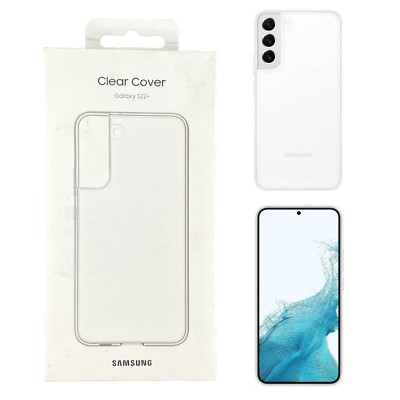 Original Genuine SAMSUNG Official Clear Cover Slim Case for Galaxy S22+ Plus