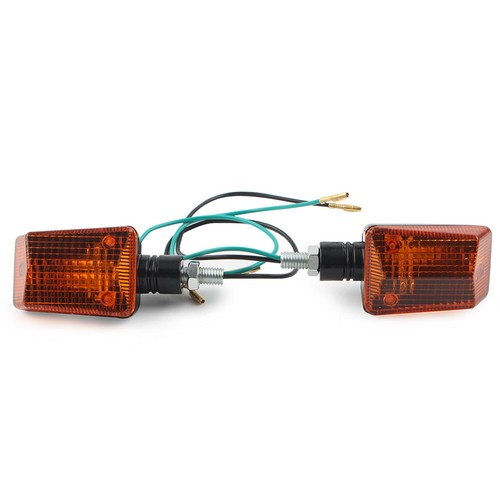 2 STÜCKE Universal Motorrad Blinker Lichter Für Honda Nighthawk 250 650 750 - Picture 2 of 10