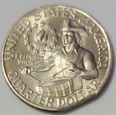 アメリカ合衆国 1776-1976年記念クォーター 1976 S Brilliant Uncirculated Washington SILVER Quarter