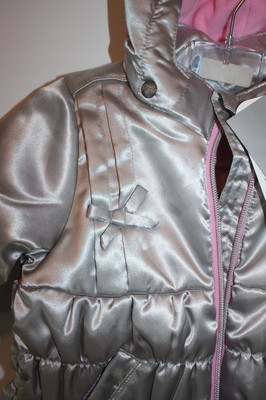 Lego Wear   Gold Jacket Coat Silver  Size 74 Julia RRP:  69.95  