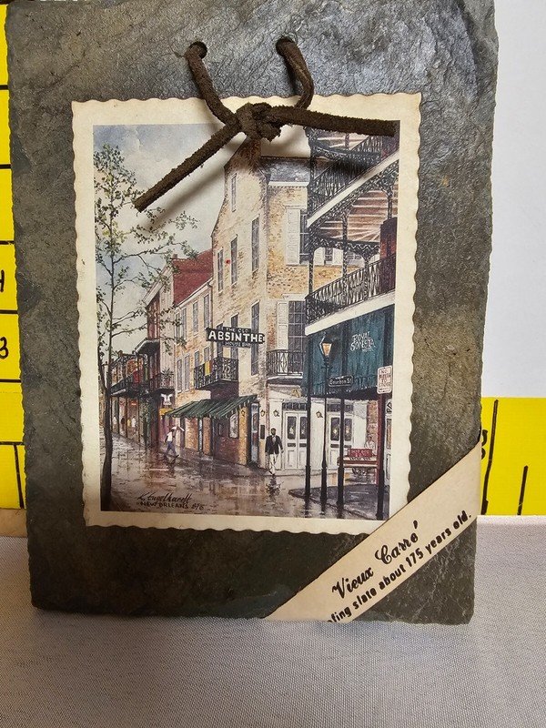 1795 Slate Roofing Tile With The Old Absinthe House- Oldest Continuously Running