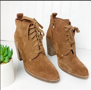 dolce vita block heel bootie
