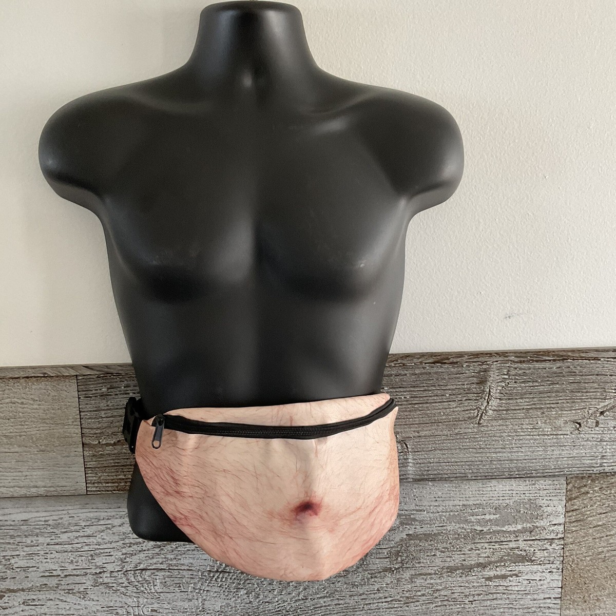 Dad Bod funny hairy belly belt bag fanny pack 18”x6”x3”