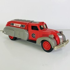 Coastal Gasoline Tanker ERTL Diecast Truck 1939 Vintage Dodge Airflow Metal