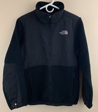 THE NORTH FACE Girl's Denali Fleece Full-Zip Jacket Black Size XL 18 
