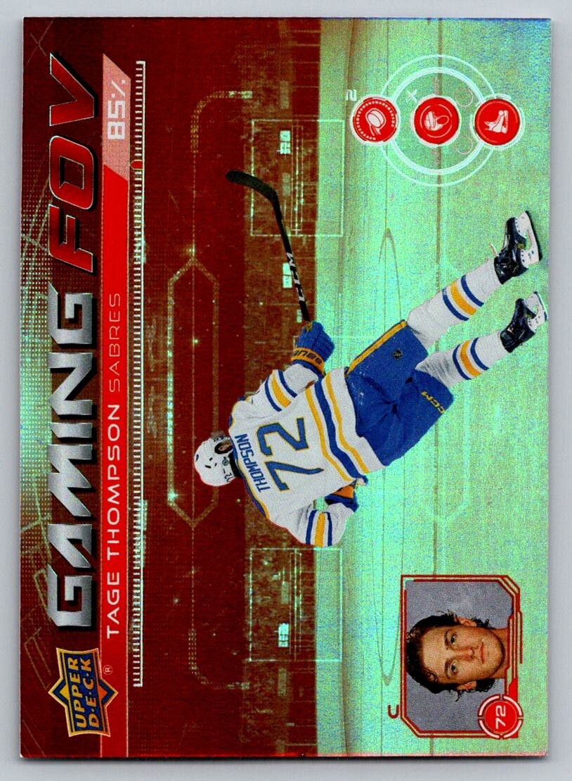 2024-25 Upper Deck Gaming FOV, PVP, XP Inserts Pick From List