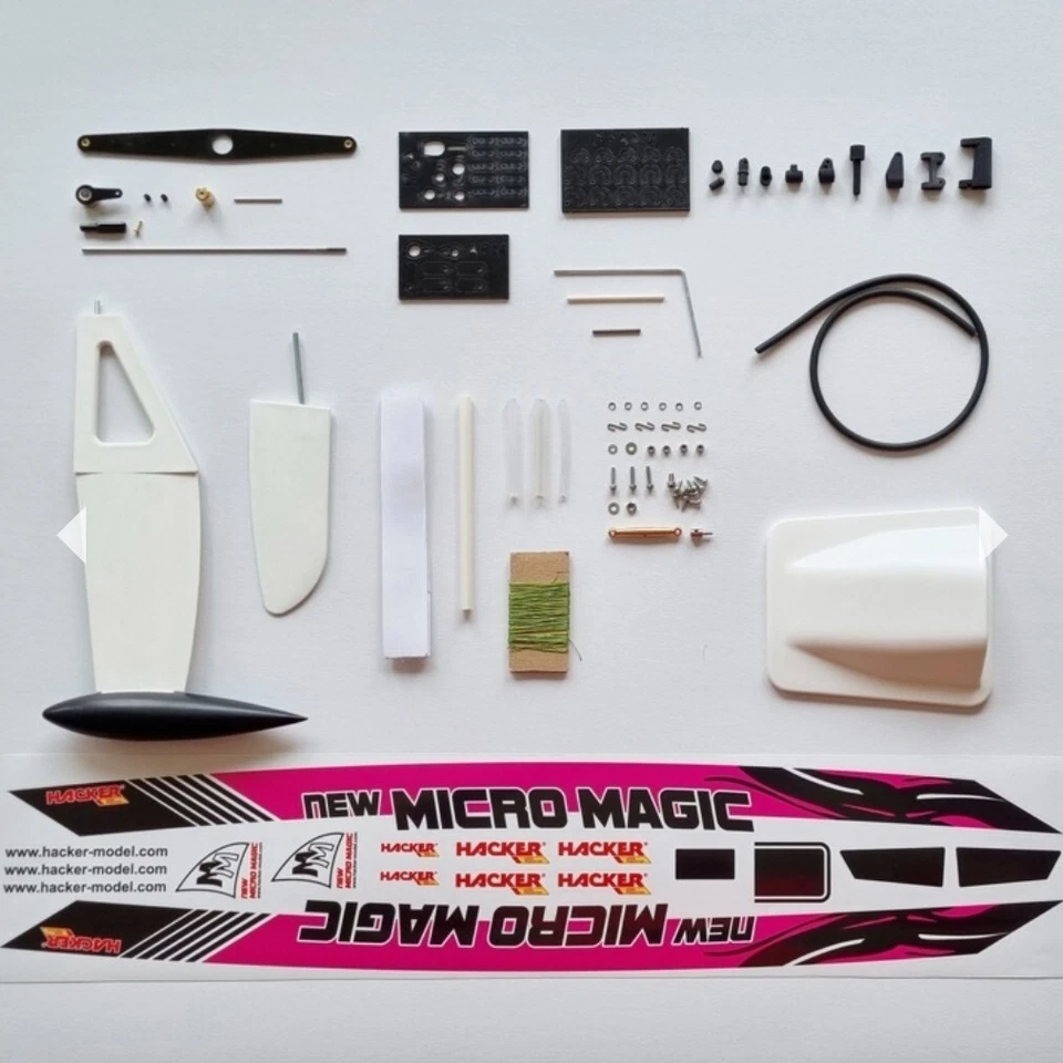 Hacker Models 21" nMM Micro Magic Sailboat Race Yacht "ARTR" (None assemblied) - Image 2 of 4