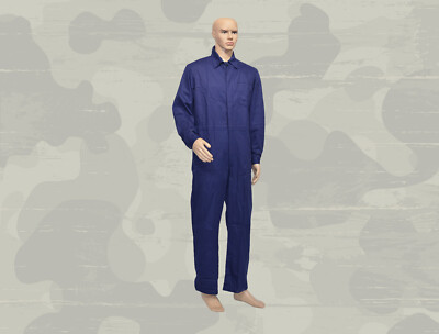 original BW Bundeswehr Blaumann Kombi Arbeitsanzug Overall Größe 48