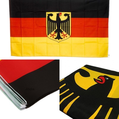 Nationalflagge Strapazierfähiges Polyester 5x3ft - Germany