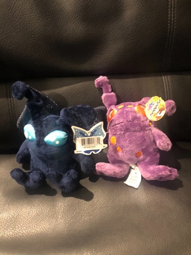 FATA GRUNDO MARINA + NEOPET PELUCHE GRUNDO VIOLA ENTRAMBI NUOVI CON ETICHETTA HALLOWEEN
