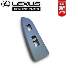 03 - 09 LEXUS GX470 PASSENGER RIGHT POWER WINDOW SWITCH BEZEL TRIM GRAY OEM NEW