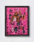 Faris Art-Big Labowski-11x14  Neo Expressionism Original Artwork on Canvas — photo 1