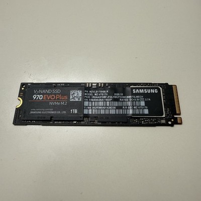 Samsung 970 EVO Plus 1TB M.2 NVMe V-NAND SSD TESTED MZ-V7S1T0