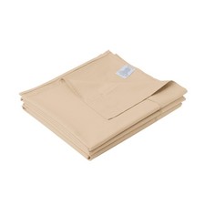 King Flat Sheet Only 600 Thread Count 100 Egyptian Cotton Top Sheet Deep Beige