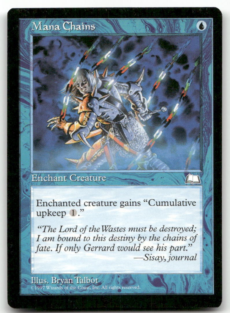 Mana Chains (MP) Weatherlight WTH Magic MTG