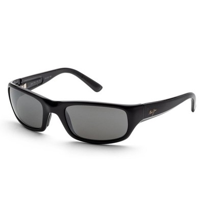 Maui Jim Unisex Stingray 55mm Black Polarized Sunglasses 103-02