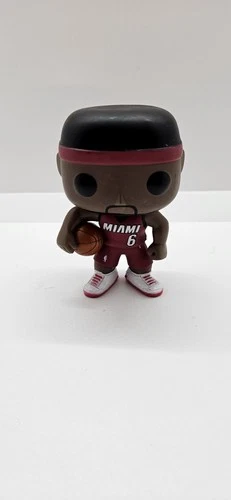 Funko Pop! NBA LeBron James - #01 -  Miami Heat Jersey #6 No Box