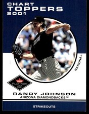 Randy Johnson 2001 Fleer Platinum #409 Diamondbacks MLB READ FREE SHIPPING