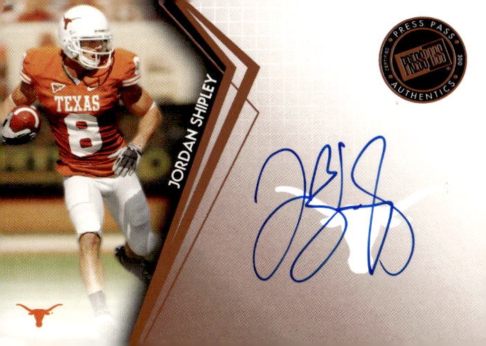2010 Press Pass #PPS-JG Jermaine Gresham Press Pass Signings Autographs Bronze
