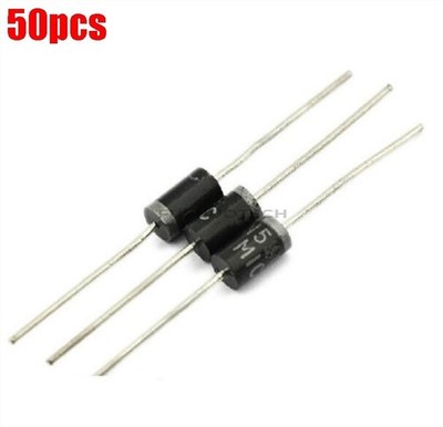 50Pcs 1N5392   Instruments Diode Gen Purpose 100V 1.5A DO15 IN5392 New fn *p0