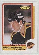 1986-87 O-Pee-Chee Brad Maxwell #242 1d0j