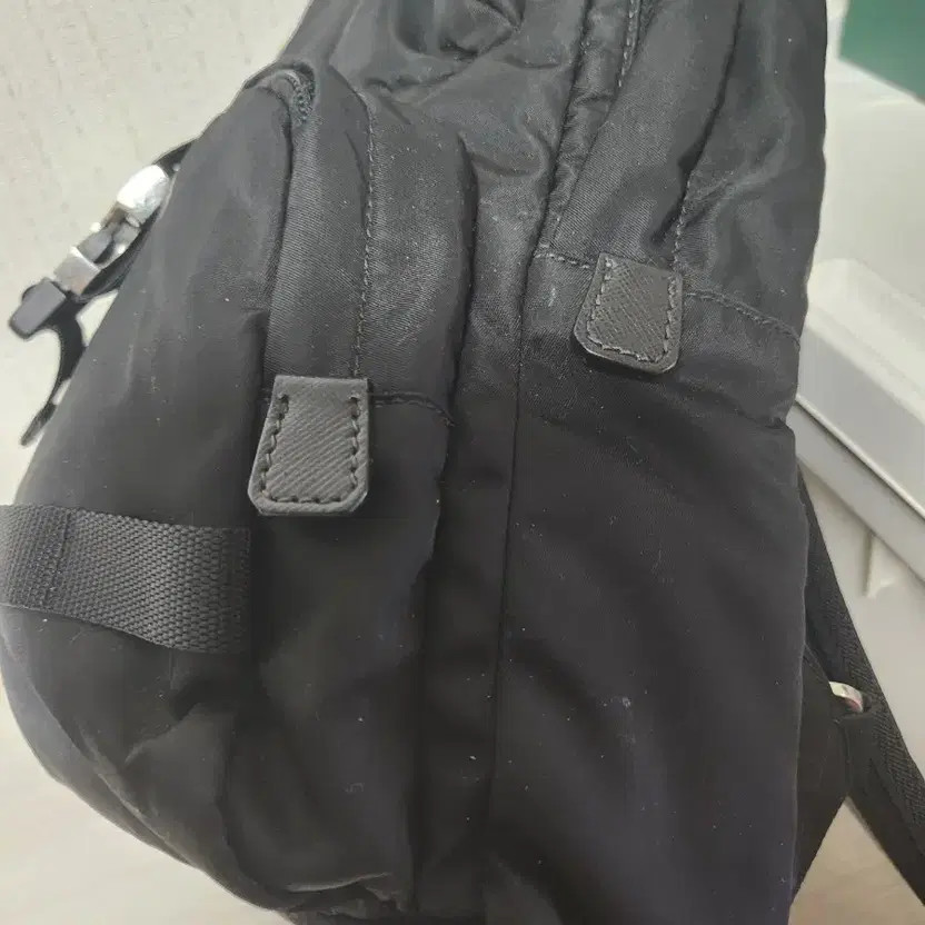 Prada Black Crossbody Bag with Pocket and Keyring thumbnail 4