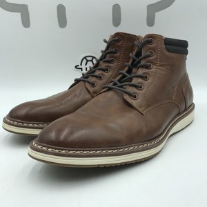 Steve Madden Men\'s Brown Distressed Leather Chukka Minimalist Grunge Neutral Steve Madden Chukka Boots | eBay main image 2
