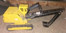 Tonka Crawler Backhoe Escavator 70's Metal Toy Pre-owned  Parts Restore 