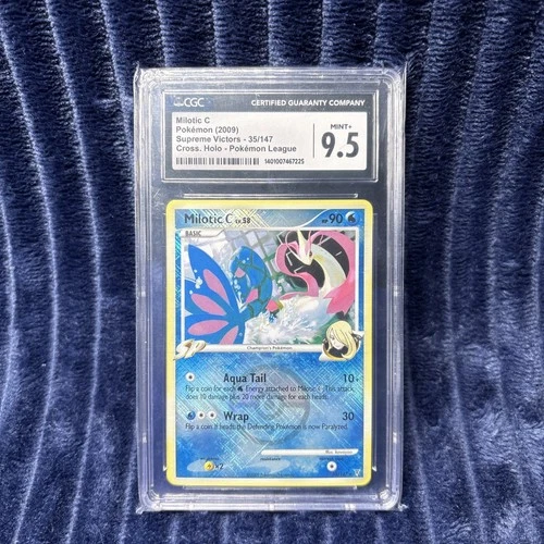2009 Pokemon Supreme Victors Milotic C 35/147 CGC 9.5 MINT +