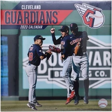 Cleveland Guardians 2023 12" x 12" Team Wall Calendar