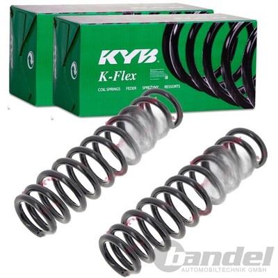 2X KYB K-FLEX FAHRWERKSFEDERN VORNE PASSEND FÜR HONDA ACCORD LINKS+RECHTS