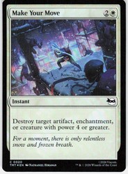 Make Your Move #20 Foil Common Teenage Mutant Ninja Turtles TMT Magic: The Gathering