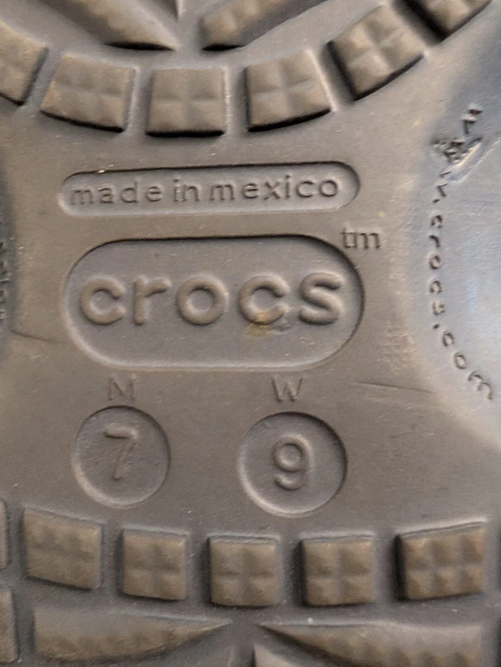 Crocs ребенка ясельного возраста размер C9 туфли Baya сабо детский воды туфли без шнуровки туфли черный - Изображение 4 из 4