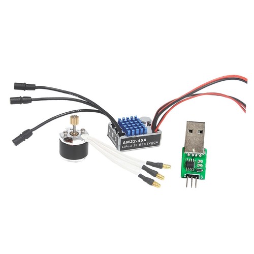 Brushless Motor with ESC Set 1/12 Scale Wear Resistant Replacement for MN82 - Picture 4 of 4