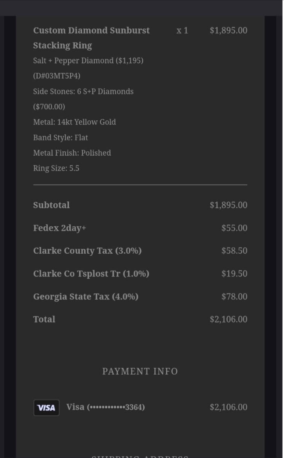 Wedding Ring Set - image 2