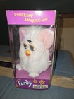 NEW UNOPENED in box All White Snowball Furby Vintage 1998 1st EDITION 70-800 — photo 2