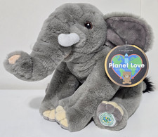 FAO Schwarz Elephant Plush 2020 Save The Earth Gray Stuffed Animal