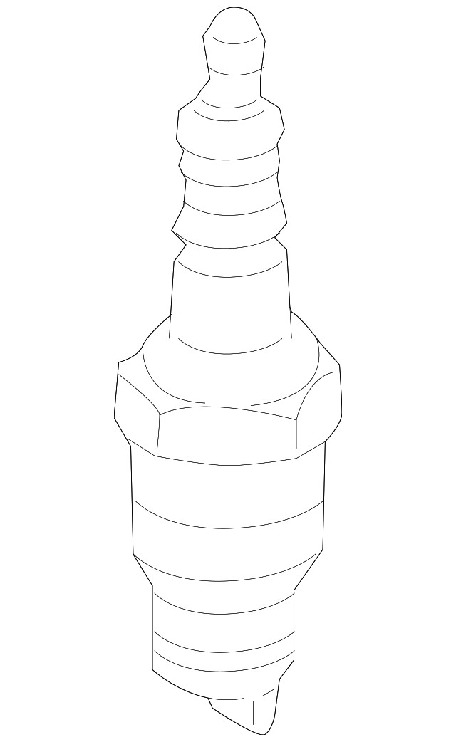 Genuine Mitsubishi Spark Plug 1822A068