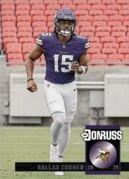 Dallas Turner 2024 Donruss - Retro 1994 #31 - Minnesota Vikings