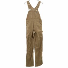 Lee Ladies Unused 80S Vintage Deadstock Corduroy Overalls W26 Beige
