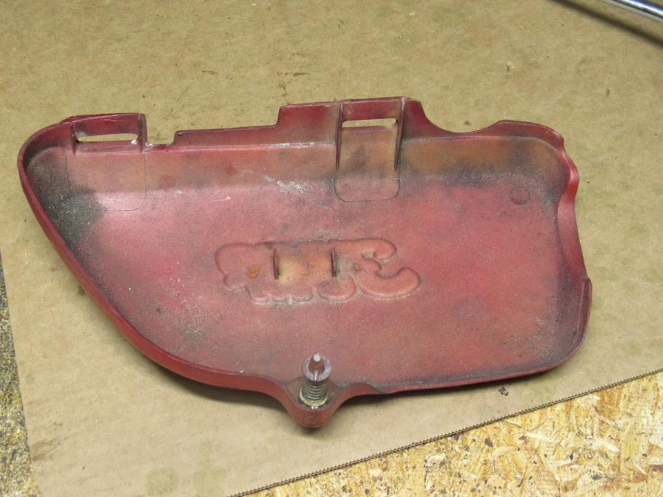 Honda CB350 F 350 1973 cuatro izquierda cubierta lateral cubierta lateral panel carrocería Foto 4 de 4