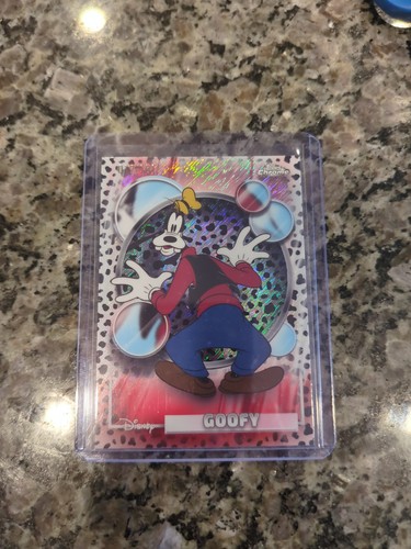 2026 Topps Chrome Disney Goofy 098/101- 101 Dalmations Shimmer Refractor