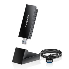 NETGEAR Nighthawk A8000-100PAS AXE3000 WiFi 6E USB 3.0 Adapter Tri-Band 3Gbps